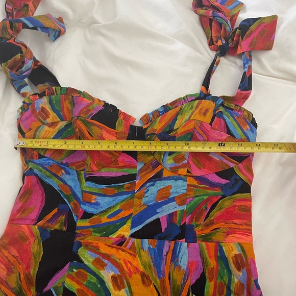 Colorful Abstract Mini Dress - Picture 11 of 11